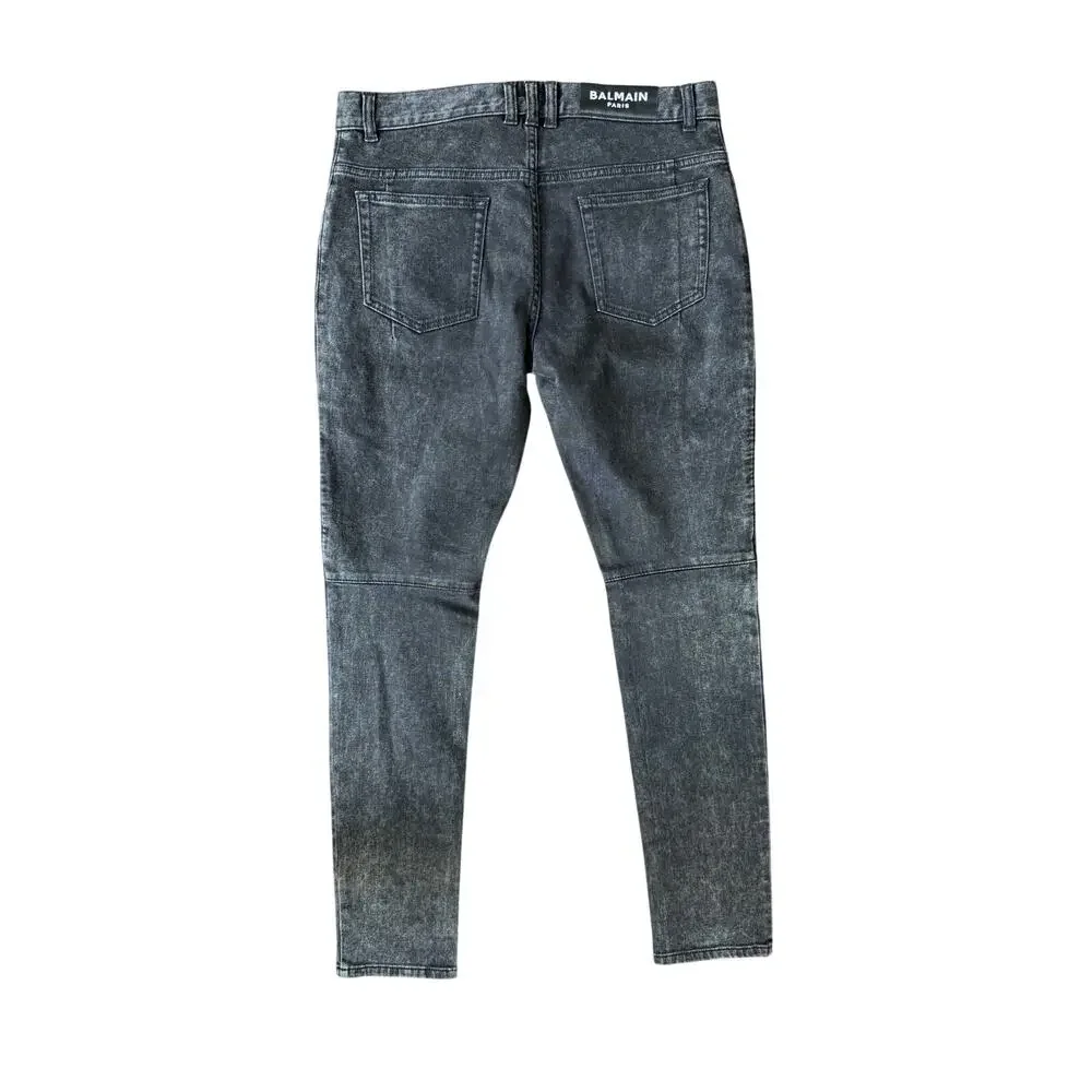 Size 32 - Balmain Denim Biker Jeans NEW with tags